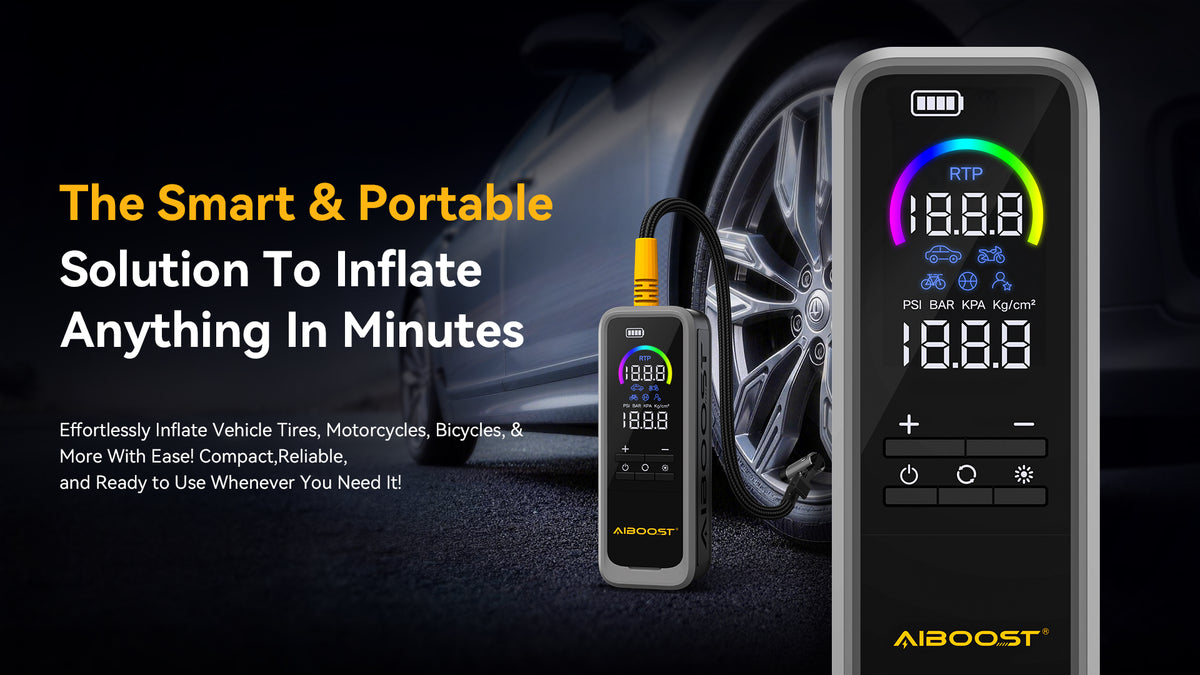 The Smart & Portable
Solution To Inflate
Anything In Minutes
