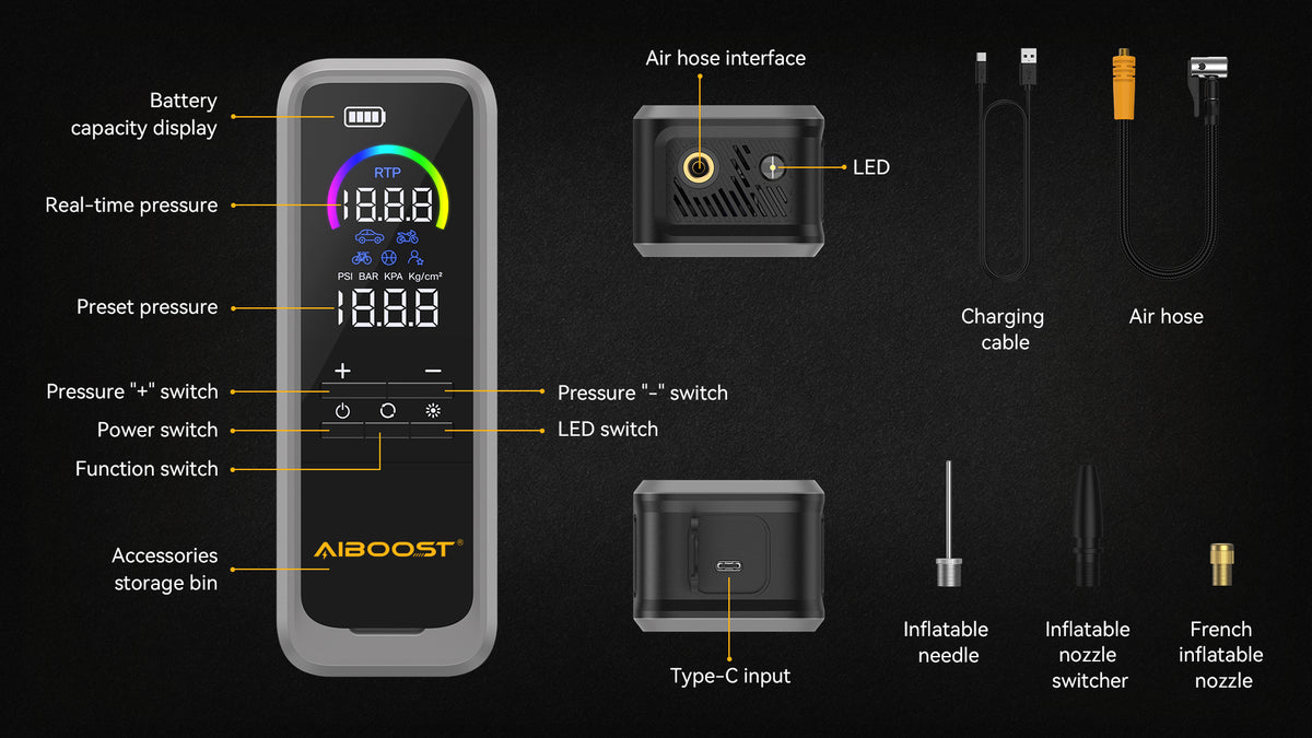 aiboost SMART TIRE INFLATOR
Powerful Performance, Built for Every Family